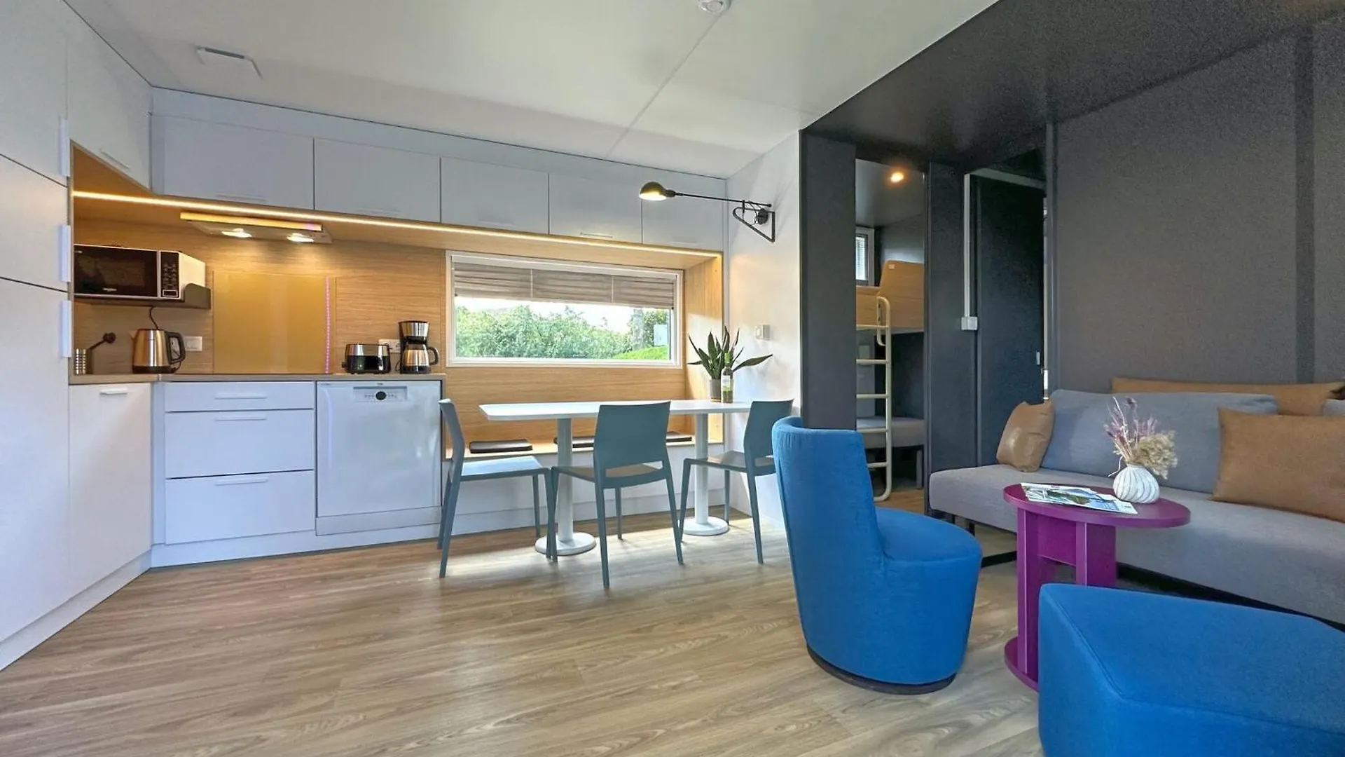 Tatil Evi Feriendorf Seeblick - Tinyhouse Direkt Am See Neunburg vorm Wald Almanya